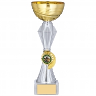 Gold And Silver Trophy 9.5 inches 24cm : New 2020