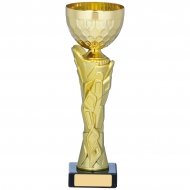 Gold Cup Trophy 9.5 inches 24cm : New 2020