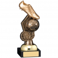 Football Boot Ball Trophy 18cm : New 2019