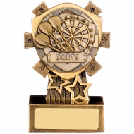 Mini Shield Darts Trophy Award