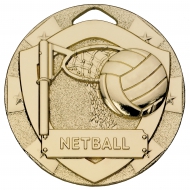Netball Mini Shield Medal Trophy Award