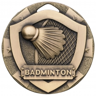 Badminton Mini Shield Medal Trophy Award