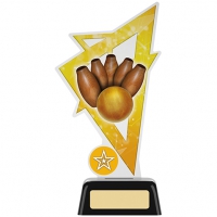 Skittles Trophy Acrylic Award 7.5 inches 19cm : New 2020
