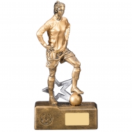 Female Football Trophy 27.5cm : New 2019