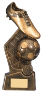 Hex Football Trophy 9.75 inches 25cm : New 2020