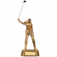 Male Golfer Back Swing 18cm : New 2019