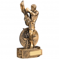 Male Kickboxing Trophy Award