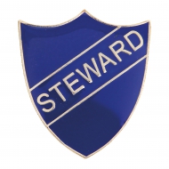 Steward Enamel Shield Badge Trophy Award