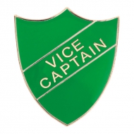 Vice Captain Enamel Shield Badge Trophy Award