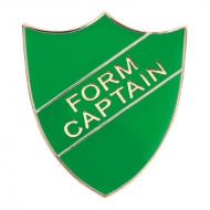 Form Captain Enamel Shield Badge Trophy Award