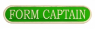 Green Form Captain Badge : New 2020