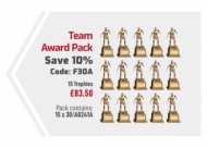 Team Award Pack 7.5 inches 19cm : New 2020